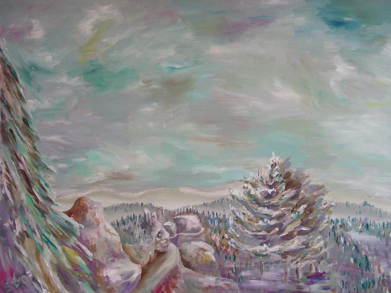 Am Katzenkopf, 2007, Acryl-Wachskarton, 90x66.JPG
